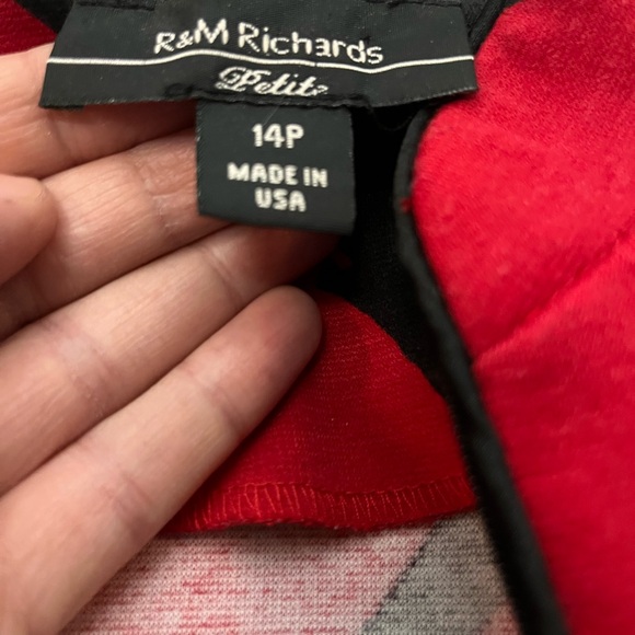 Knit Black in Red Jacket - Picture 2 of 4